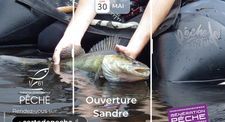 Ouverture de la pêche du sandre en 2ème catégorie