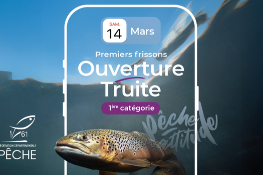 Ouverture de la pêche en 1ère catégorie.