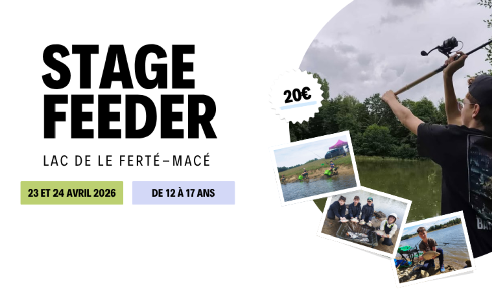 Stage pêche au feeder