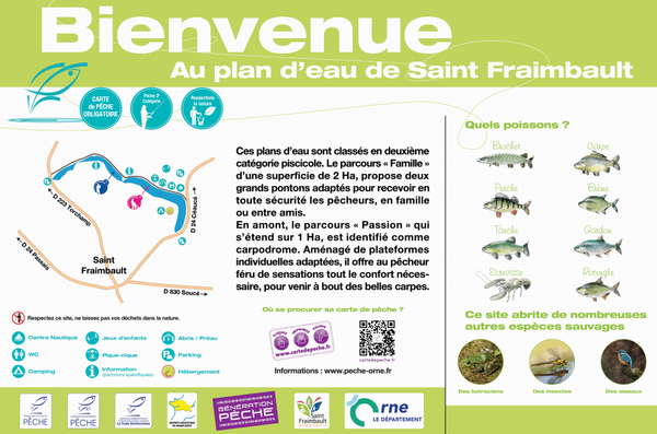 Parcours de pêche de la Carpe de Nuit Plan d'eau de Villelongue dels Monts   Fédération des Pyrénées Orientales pour la Pêche et la Protection du  Millieu Aquatique